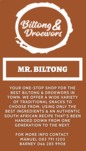 MR BILTONG